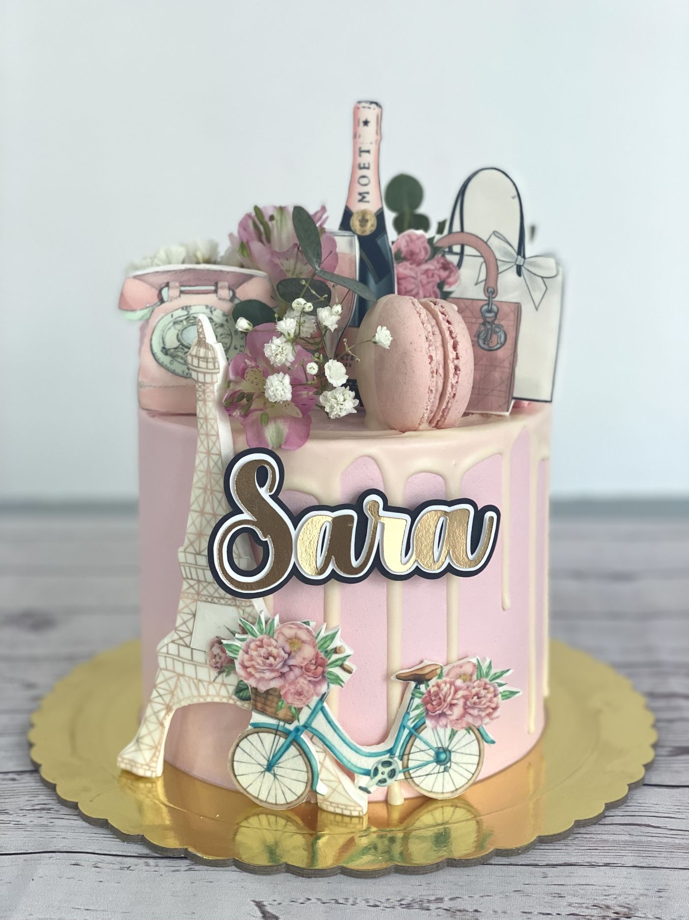 foto de tarta personalizada de cumpleaños