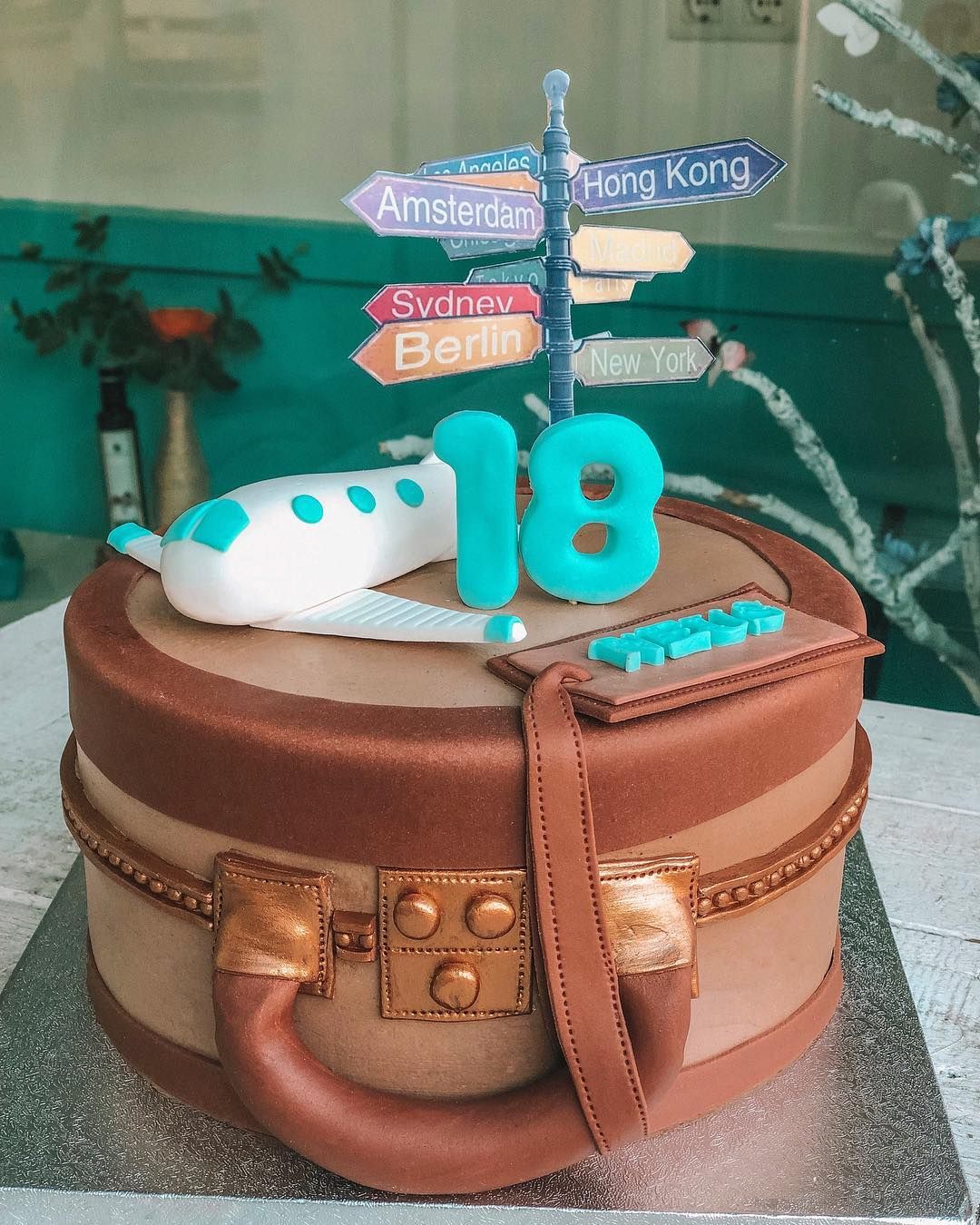 foto de tarta personalizada de cumpleaños